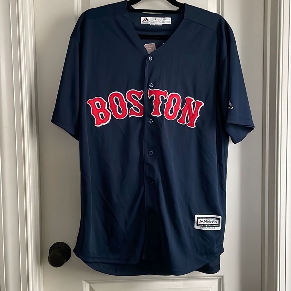 Majestic XXL #25 Steve Pierce Boston Red Sox jersey
